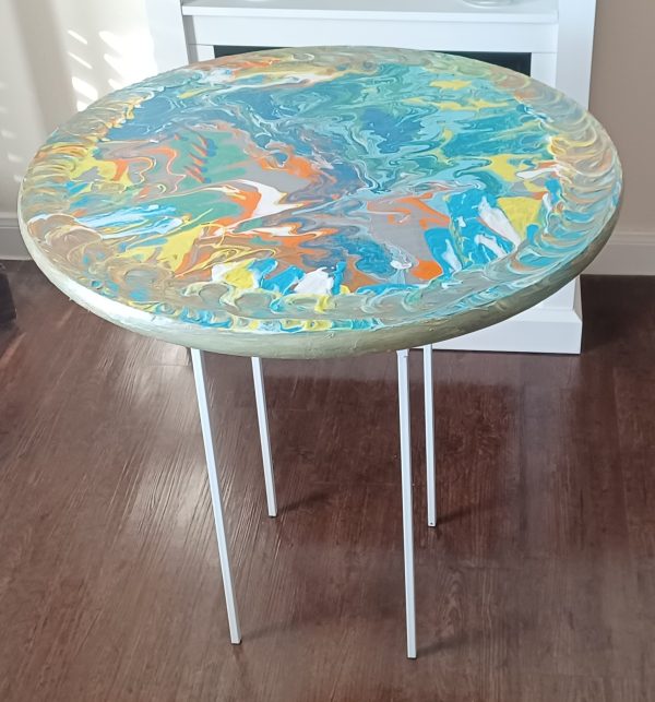 Fun and Games Table - Double Infinity Art